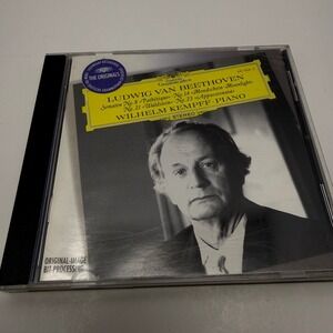 Beethoven Piano Sonatas Wilhelm Kempff CD The Originals Pathetique Moonlight